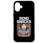 Scuba Diving Instructor Freediving Underwater Scuba Diver Case for iPhone 16 Plus