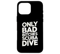 Scuba Diving Instructor Freediving Underwater Scuba Diver Case for iPhone 16 Pro Max