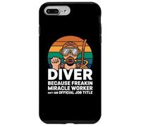 Scuba Diving Instructor Freediving Underwater Scuba Diver Case for iPhone 7 Plus/8 Plus