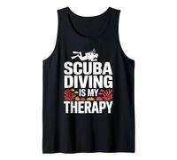 Scuba Diving is My Therapy Underwater Escape Tank Top