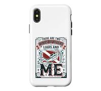 Scuba Diving Liars Funny Diver Case for iPhone X/XS