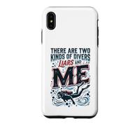 Scuba Diving Liars Funny Diver Case for iPhone XS Max