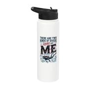 Scuba Diving Liars Funny Diver Stainless Steel Insulated Water Bottle