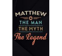 Scuba Diving Log Book - MATTHEW. THE MAN. THE MYTH. THE LEGEND. Funny Gift Idea Meme: Scuba Diving Log Book / 110 Dive Logbook / Certified Diver Log / Divers Log / Scuba Log / Scuba Gifts,Daily