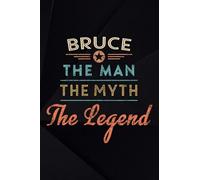 Scuba Diving Log Book - The Name Is Bruce The Man The Myth And The Legend Gift Saying: Scuba Diving Log Book / 110 Dive Logbook / Certified Diver Log / Divers Log / Scuba Log / Scuba Gifts,Daily