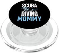 Scuba Diving Mommy Dive Diver Divers Diving Mom Mother Mama PopSockets PopGrip for MagSafe