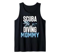 Scuba Diving Mommy Dive Diver Divers Diving Mom Mother Mama Tank Top