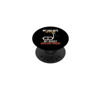 Scuba Diving My SAC Rate Is Fine Funny Diver Buddy Air PopSockets Adhesive PopGrip