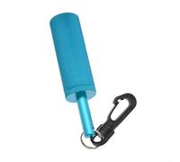 Scuba Diving Noise Maker Bell Made of Aluminum Alloy with Compact Size and 360 Degree Rotating Quick Hook for Easy Attachment to or Other Diving Equipment (Blue)