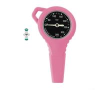 Scuba Diving Pressure Gauge Featuring Carbon Fiber Hose and 7/16 20UNF Thread with Luminous Display for Night Diving (pink)