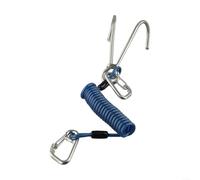 Scuba Diving Reef Hook and Lanyard Set for Safe and Effective Underwater Exploration (Blue)