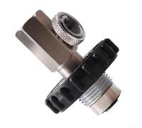 Scuba Diving Regulator Adapter, DIN G5/8-14 to Female 1/4 NPT Inflator Station Valve Converter for SCBA Charging Equipment