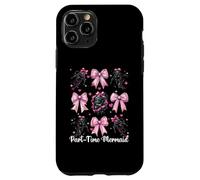 Scuba Diving Scuba Diver Girl Mom Coquette Part-Time Mermaid Case for iPhone 11 Pro