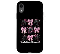 Scuba Diving Scuba Diver Girl Mom Coquette Part-Time Mermaid Case for iPhone XR