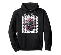 Scuba Diving Scuba Diver Girl Mom Coquette Part-Time Mermaid Pullover Hoodie