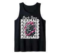 Scuba Diving Scuba Diver Girl Mom Coquette Part-Time Mermaid Tank Top