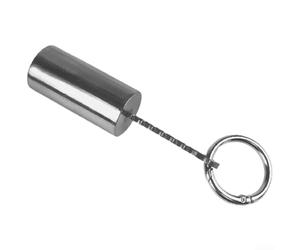 Scuba Diving Shaker Ring for Generating Distinct Underwater Sound Signals During Low Visibility Cavern and Wreck Exploration (Silver)