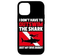 Scuba Diving Shark Diving Buddy Diver Case for iPhone 12/12 Pro