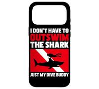 Scuba Diving Shark Diving Buddy Diver Case for iPhone 17 Pro Max