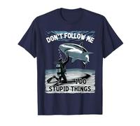 Scuba Diving Shark Snorkeling Ocean Snorkeler Diver T-Shirt