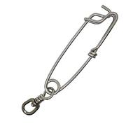 Scuba Diving Spearfishing Stainless Steel Shark Clip with Bolt 5" x 1"