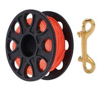 Scuba Diving Spool Finger Reel with Double-Ended Hooks Free Diving Finger Spool Dive Reel Durable Finger Reel