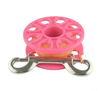 Scuba Diving Spool with Double-Head Buckle for Dependable Line Feed in Variable Currents 18m Nylon Construction for Submersion Use (E)