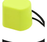 Scuba Diving Tank Protector Cap Dust Cap Valve with Fixed Rope Easy Installation Silicone Material Dustproof Suitable for Swimming, Yellow