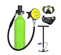 Scuba Diving Tank Set with Oxygen Cylinder, Snorkeling Air Tank, and Storage Bag for Underwater Adventures