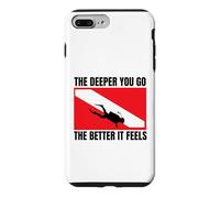 Scuba Diving The Deeper You Go Funny Scuba Diver Case for iPhone 7 Plus/8 Plus