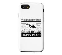Scuba Diving Underwater Is My Happy Place Scuba Diver Case for iPhone SE (2020) / 7/8