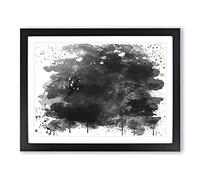 Scuba Diving V3 Modern Framed Print | A4 Black Framed Wall Art | Ready to Hang | Modern Nature Picture | Living Room Bedroom Lounge Office