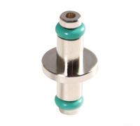Scuba Diving Valve Core Brass Green Stainless Steel 18mm x 9mm Quick Connect Replacement for Low Pressure Inflation Hose Side Mount Back Fly Harness Technical Buoyancy Control Spare Accessory
