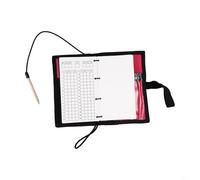 Scuba Diving Wetnotes Book with Refill, Underwater Writing Slate and Notebook, Waterproof Paper, for Divers,Scuba Diving Log Book(Rose Red)