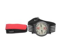 Scuba Diving Wrist Compass with Adjustable Strap and Glow Display | Pressure Resistant Lensatic Design, Tpu and ABS Build, Black Finish, Underwater Navigation for Outdoor Adventure