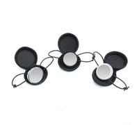 Scuba Diving Wrist Mirror with Adjustable Elastic Strap - Compact 56x12mm Safety Mirror for Snorkeling, for Cave Diving & Underwater Observation, Plast(White)