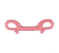Scuba Double Ended Clip, 316 Stainless Steel Bolt Snap, 90mm Diving Gear Quick Release Hook for BCD Weight Belt Attachment, One Handed Operation Underwater Equipment Fastener(Pink)
