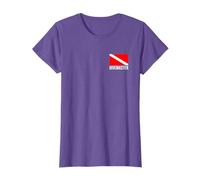 SCUBA FLAG DIVER DOWN FLAG DIVEMASTER T-Shirt