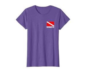 SCUBA FLAG DIVER DOWN FLAG DIVEMASTER T-Shirt