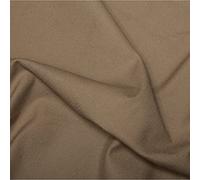Scuba Jersey Knit Stretch Spandex Fabric Material - Beige, 1Mtr 100cm x 150cm