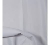 Scuba Jersey Knit Stretch Spandex Fabric Material - White, 1Mtr 100cm x 150cm