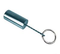Scuba Rattle, Stainless Steel Scuba Diving Rattle, With Keychain Loop, Reducing Miscommunication Risks, For Improved Diving Safety(Blue)