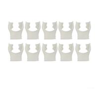 Scuba Regulator Bite 10-Pack Abrasion-Resistant Silicone(F)