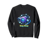 Scuba Regulator Deep Ocean Diving Gear Design Sweatshirt