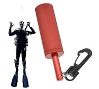 Scuba Signal Rattle, Diving Acoustic Signalling Device, Diving Rattle Stick Nonslip Diving Rattle, Diving Safety Tank Rattle Stick Signal Bell With Clip, Scuba Diving Underwater Communication Device