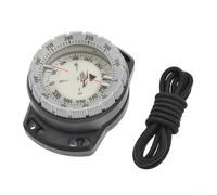Scuba - Waterproof Diving Navigation Tool for Underwater Use, Wrist-Mounted Compact Gauge with 50m Depth Rating, Lightweight (90g), 6.2cm Diameter Face(90g(90(9((90g(90(9((Grey)