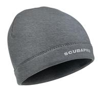 SCUBAPRO - 2 mm Neoprene Diver Cap for Divers, Unisex, Winter, Classic, Plain, Black/Gray, Slip-on, Adjusted, Beanie, Beanie, Hat
