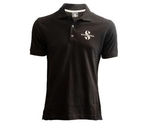 Scubapro 50971 Short Sleeve Polo White,Black L Woman