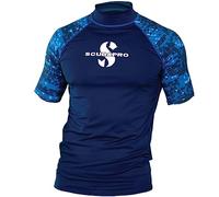 SCUBAPRO Aegean Men's Rash Guard Short Sleeve Slim Fit T-Shirt 2017 Collection