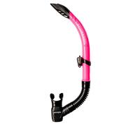 SCUBAPRO Escape Semi-Dry Snorkel, with Purge Valve and Splashguard Barrel-Top Design, Pink